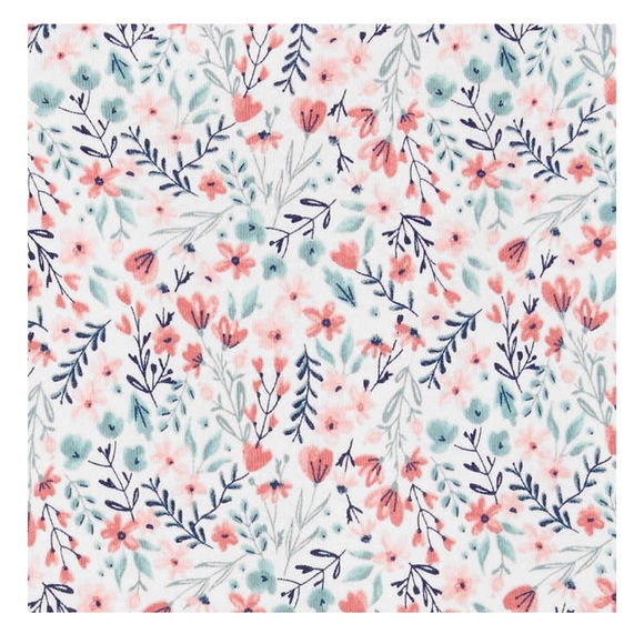 Carter’s Infant 3-piece Vest Set, Flowers - Picture 3 of 5